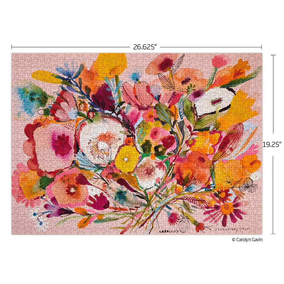 1000 Piece Puzzle | Strawberry Fields - Image 6