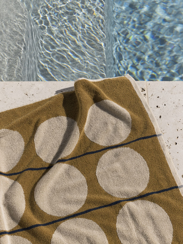 Abacus Beach Towel | Oyster Kumara - Image 2