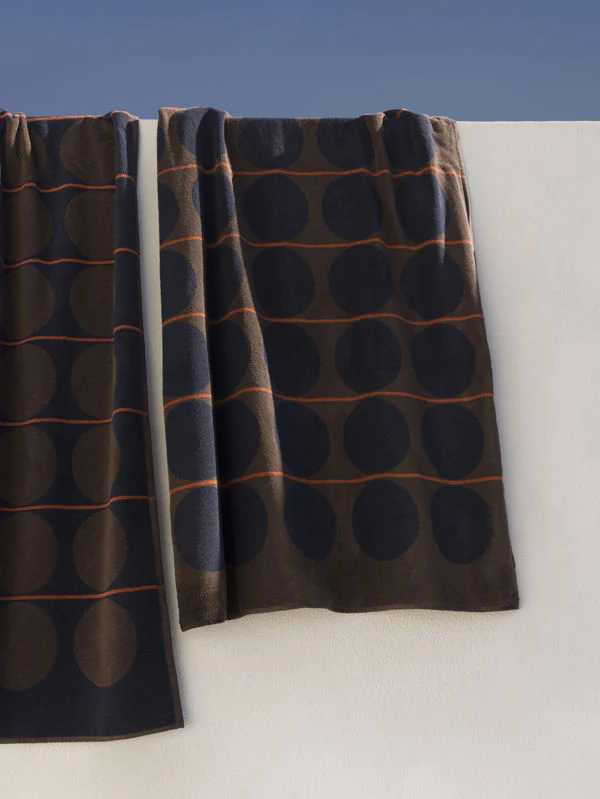 Abacus Beach Towel | Rye Tamarillo - Image 2