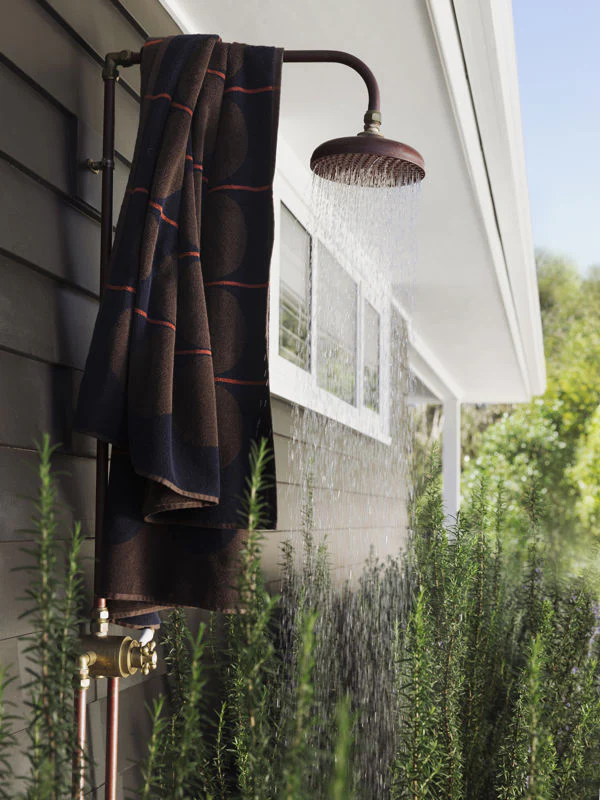Abacus Beach Towel | Rye Tamarillo - Image 3