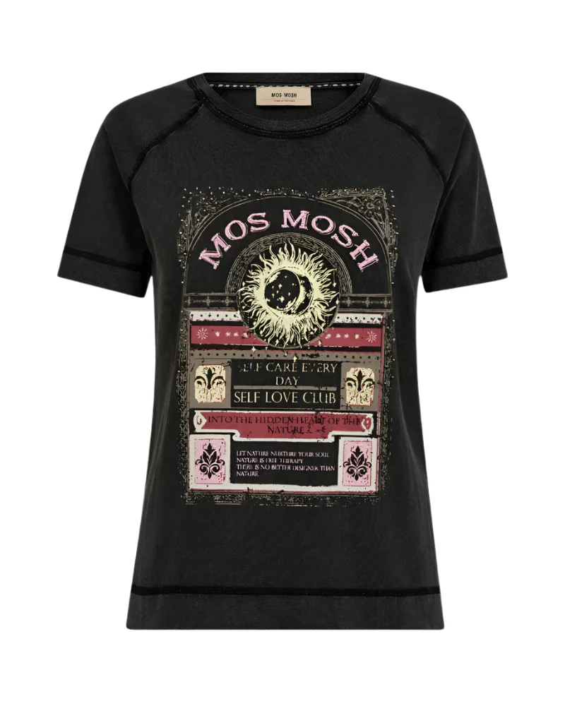 Abney O-SS Tee | Black