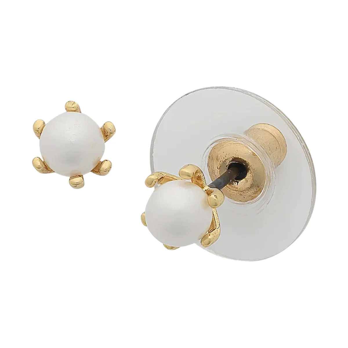 Alia Gold Pearl Earring