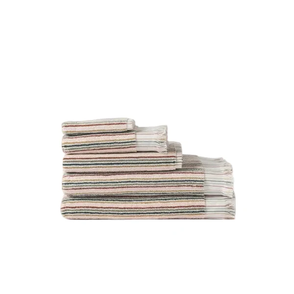 Alice Cotton Hand Towel | Moss/Multi
