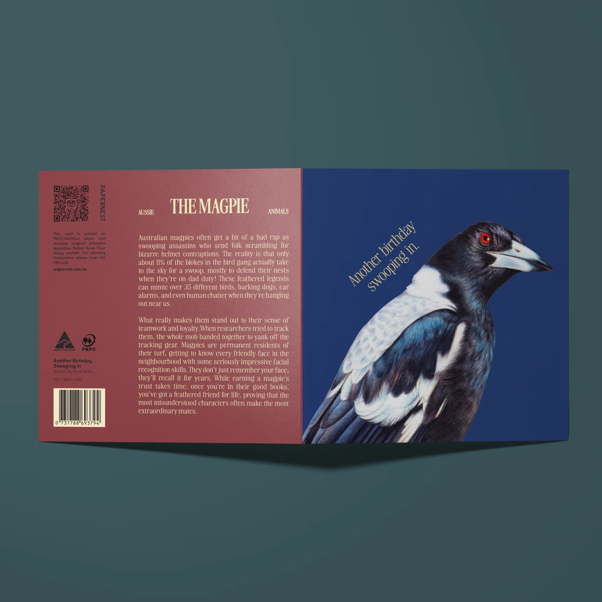 Another Birthday Swooping In Card - Image 2