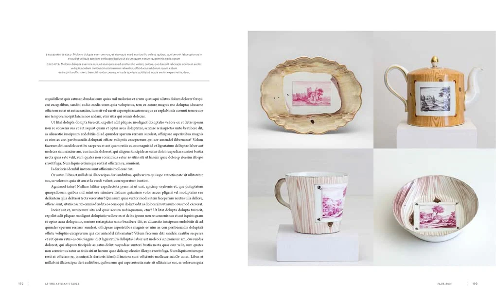 At the Artisan's Table: Inspiration for Tabletop Design - Image 3