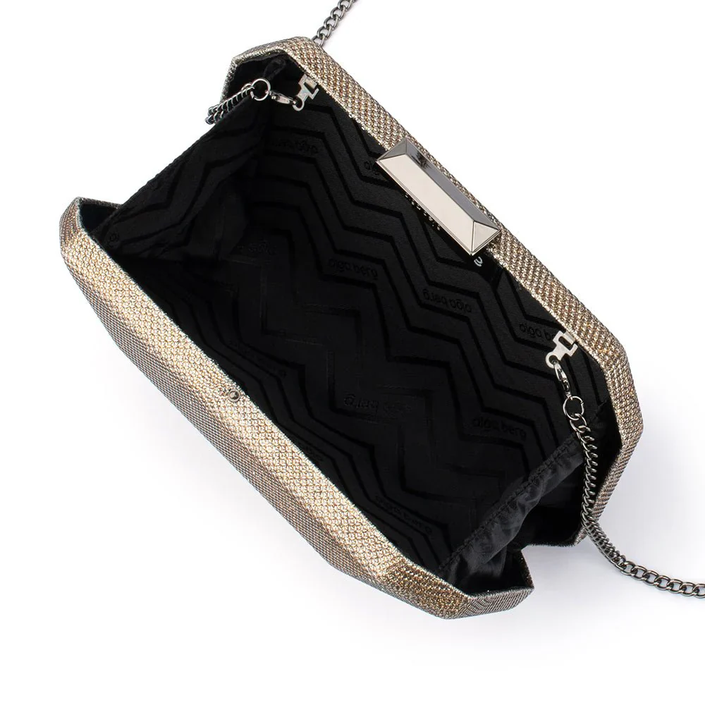 Avery Faceted Clutch | Bronze - Image 4