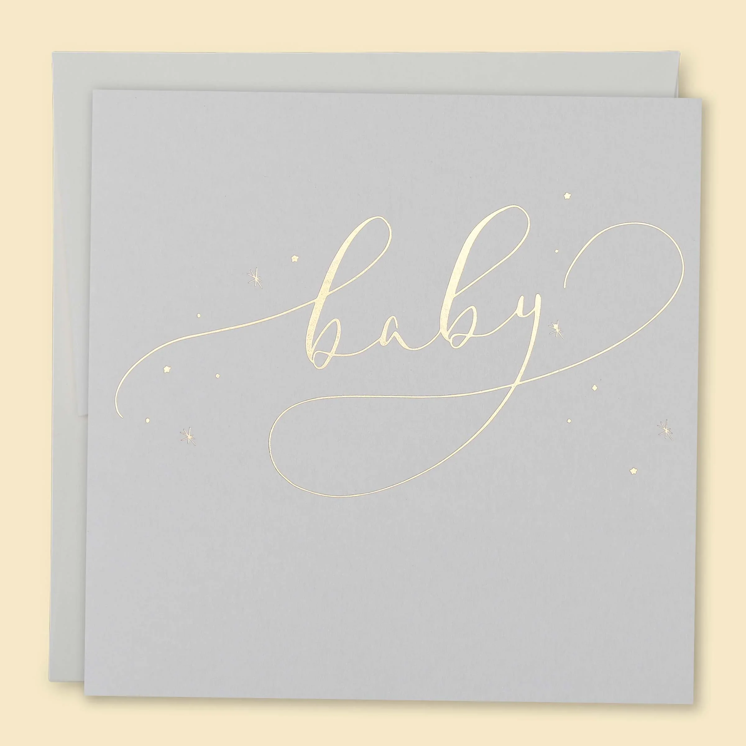 Baby Constellations Card | Grey