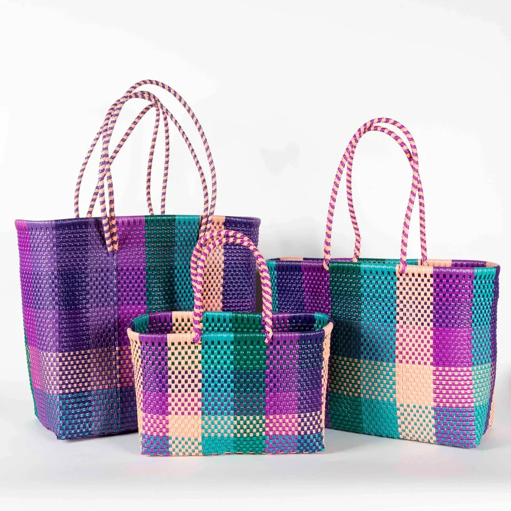 BAHIA Carla Purple Basket | Medium - Image 3