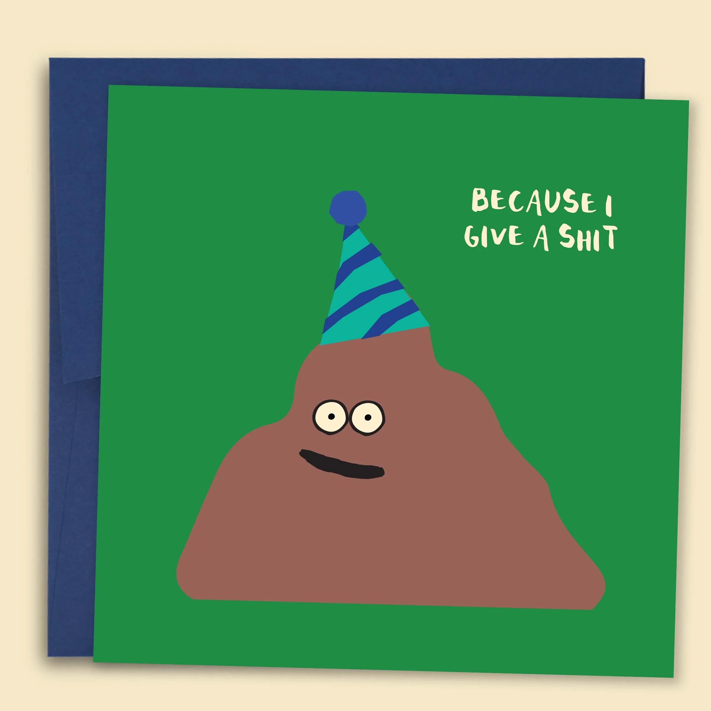 Because I Give a Shit Card