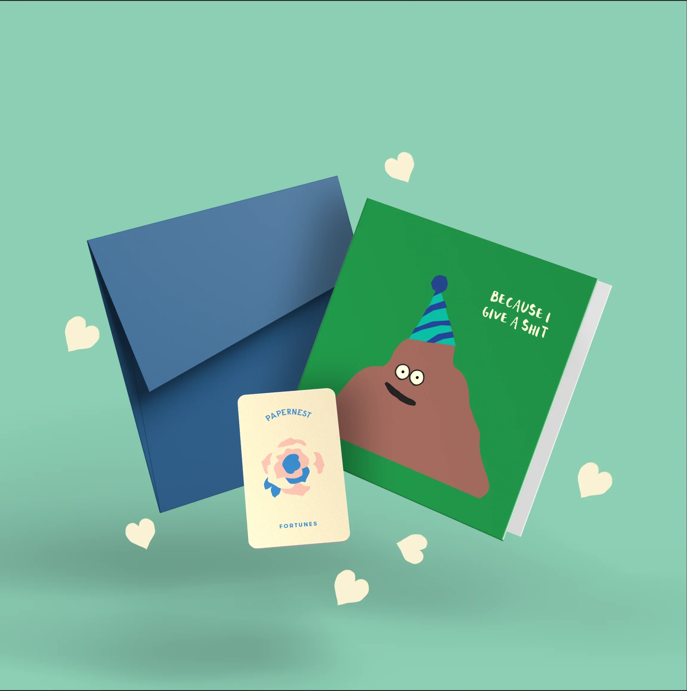 Because I Give a Shit Card - Image 2