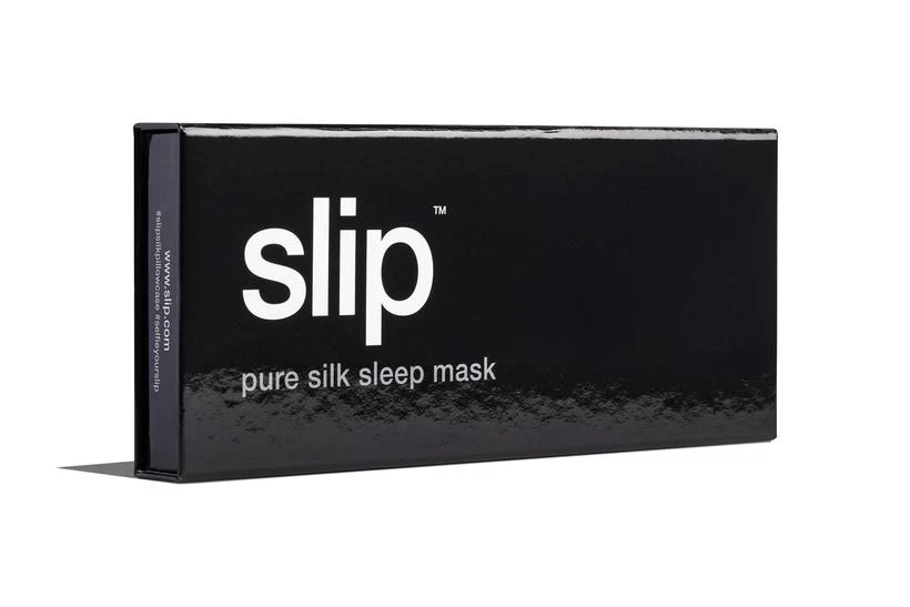 Black Silk Sleep Mask - Image 2