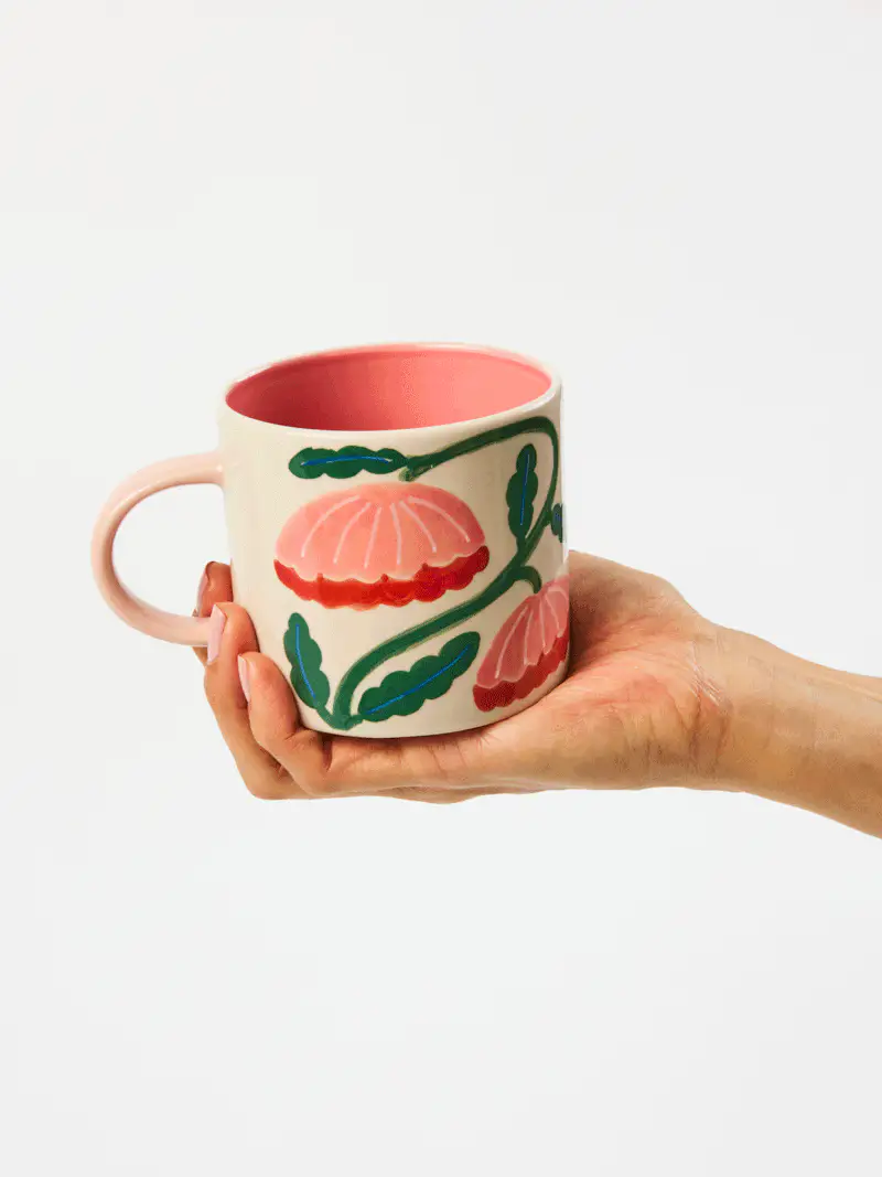 Bloomie Flower Mug | Pink - Image 3
