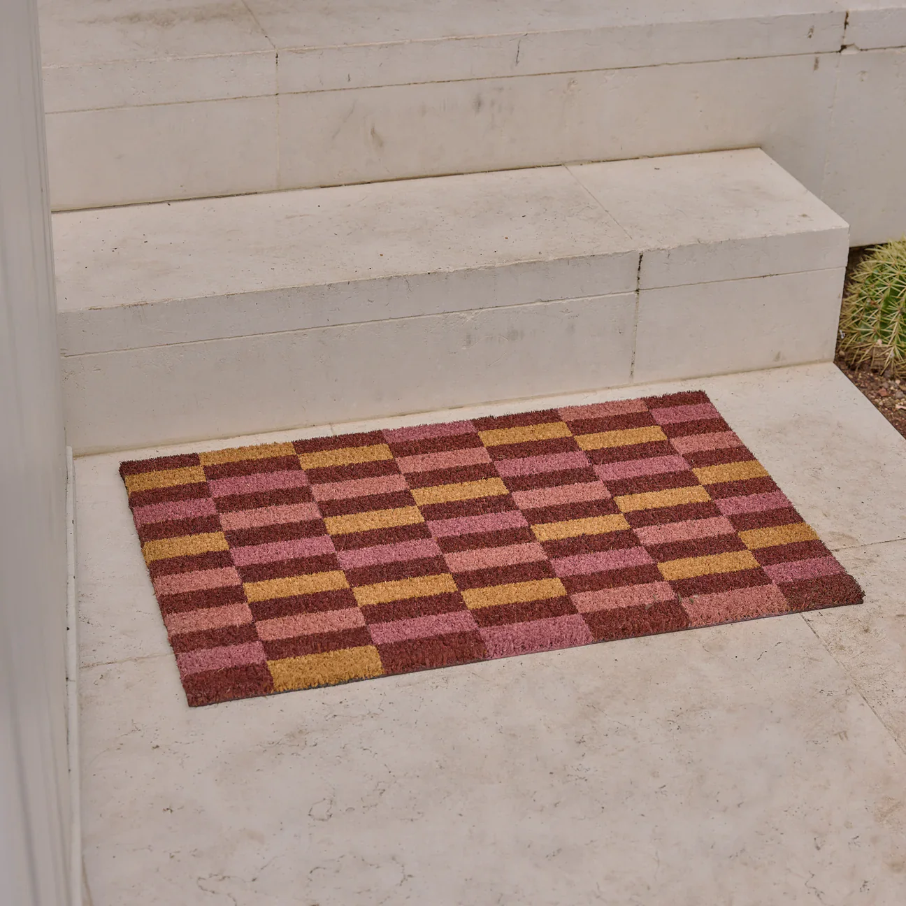 Boston Cedar Check Doormat - Image 2