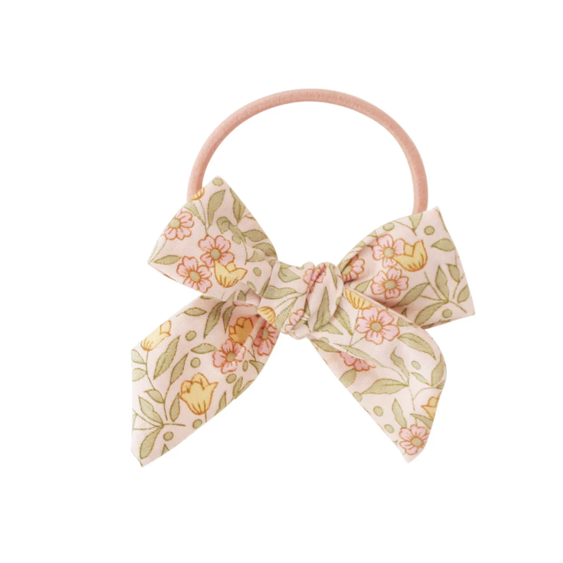 Bow Hair Ties Set | Blossom Lily Pink