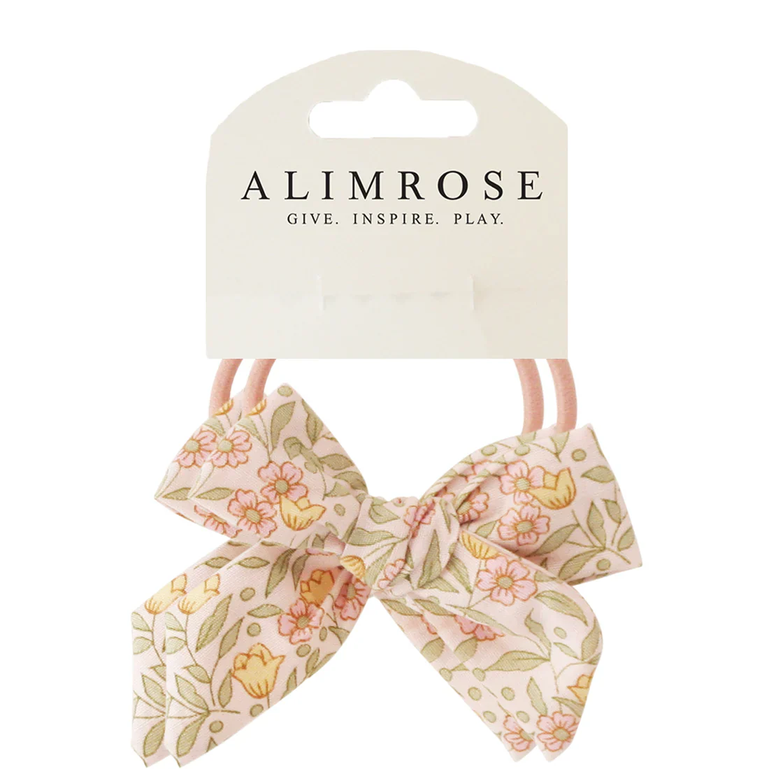 Bow Hair Ties Set | Blossom Lily Pink - Image 2