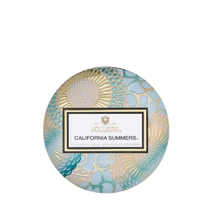 California Summers Decorative Tin Candle - Image 2