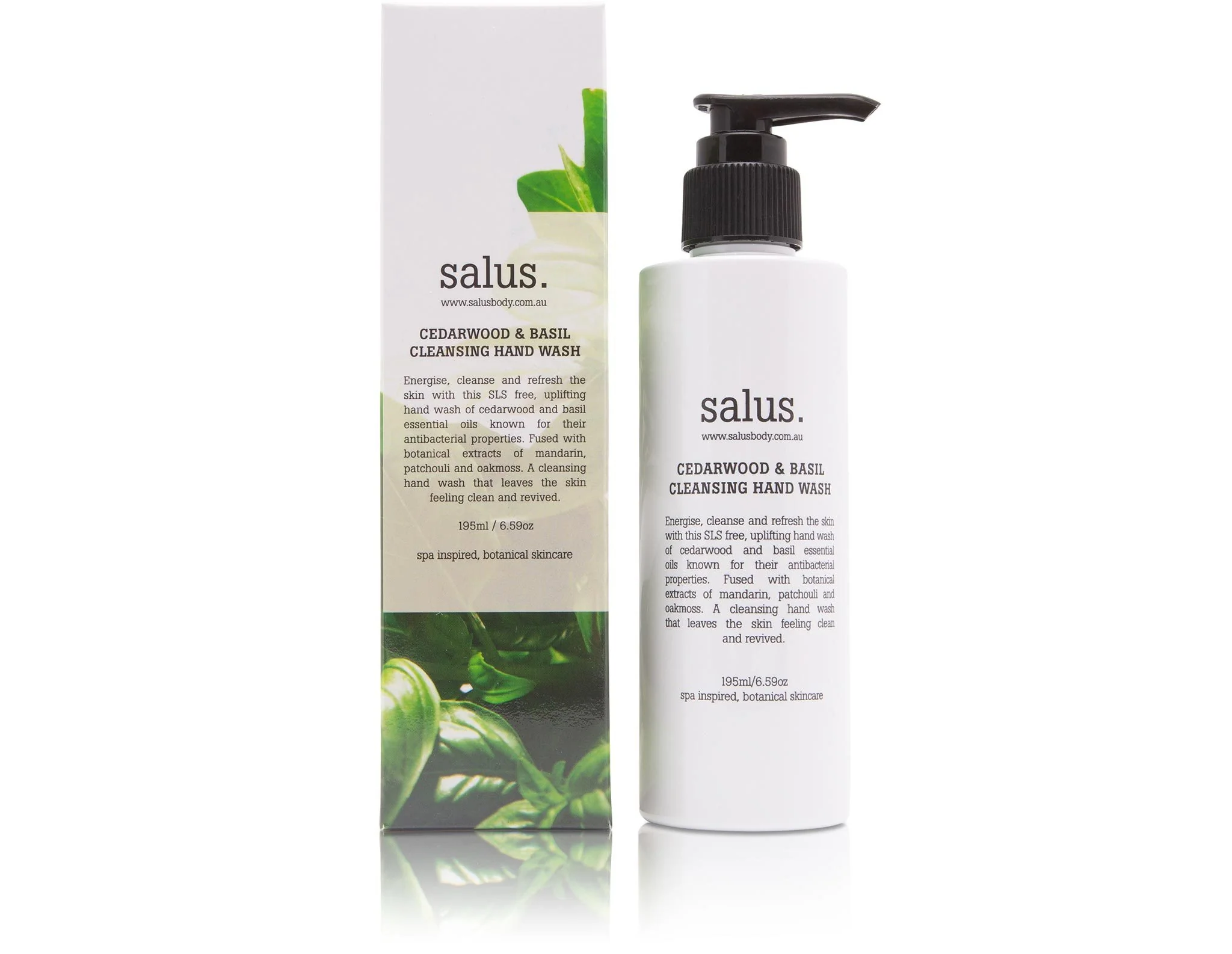 Cedarwood & Basil Cleansing Hand Wash - Image 2