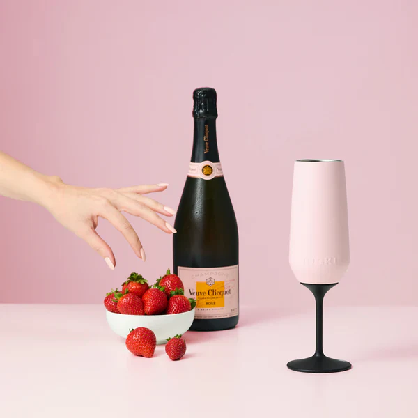 Huski Champagne Flute | Brushed Stainless - Image 8