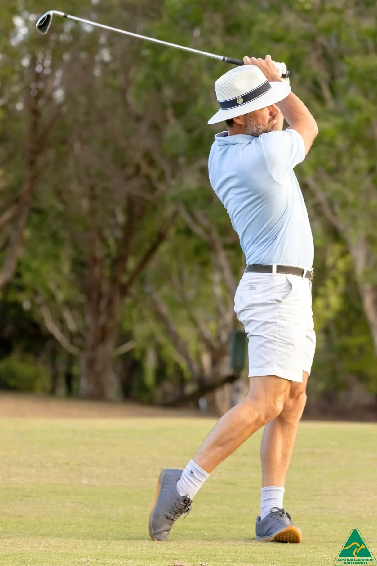 Chicago Golf Fedora Ivory/Black - Image 6
