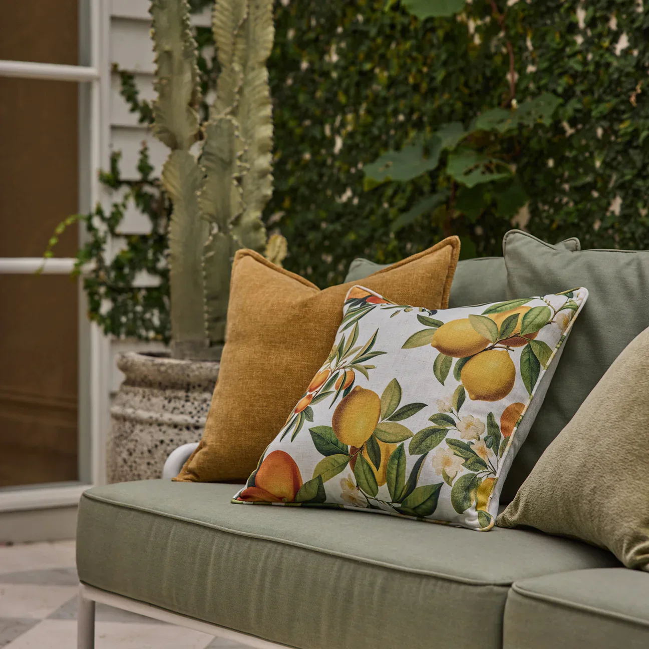 Citrus Grove Cushion | 50cm - Image 4