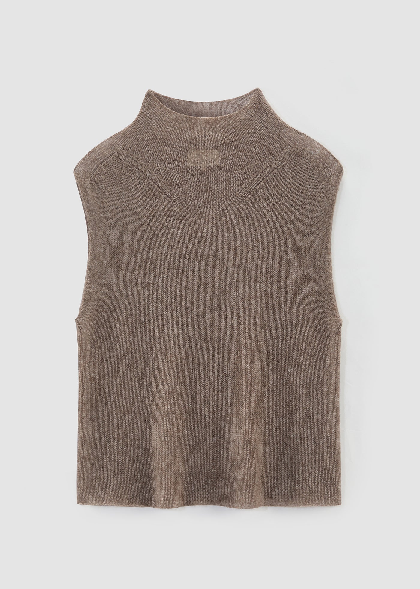 Clouded Funnel Neck Vest - Image 2
