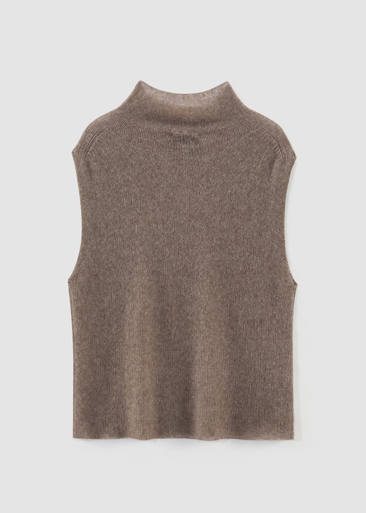 Clouded Funnel Neck Vest - Image 3