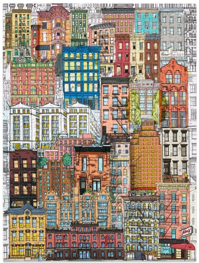 Werksopphe 500 Pc Puzzle |  City Life