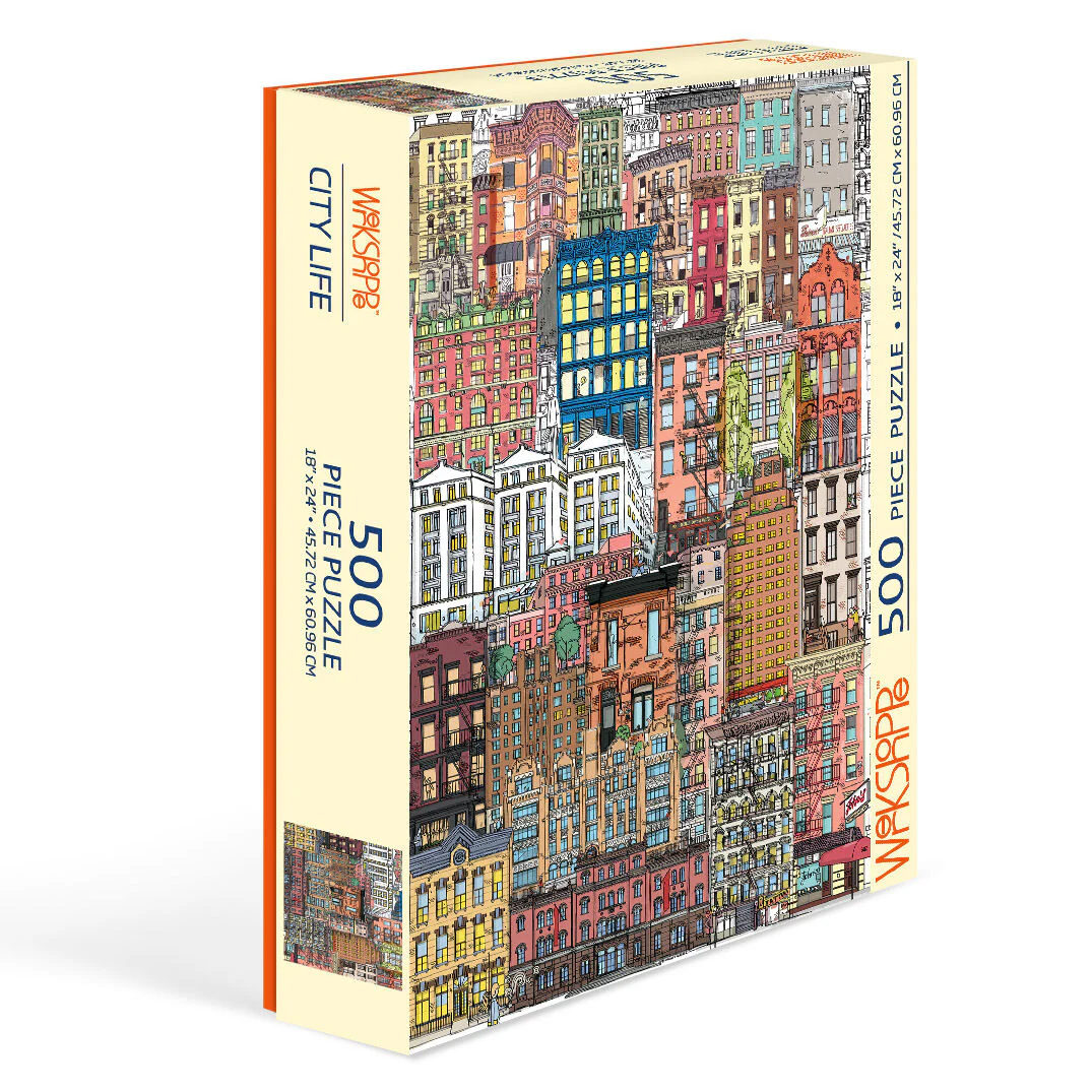 Werksopphe 500 Pc Puzzle |  City Life - Image 2