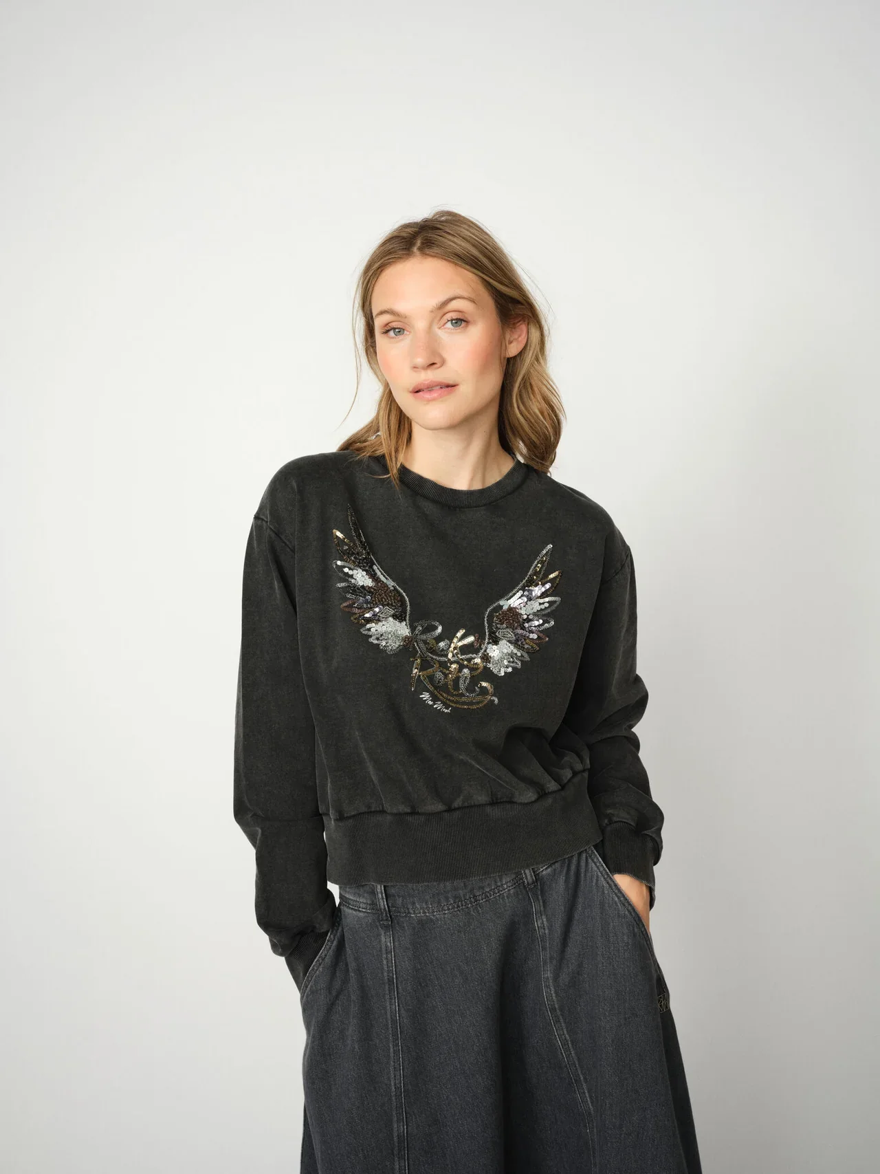Cosette O-LS Sweatshirt | Phantom