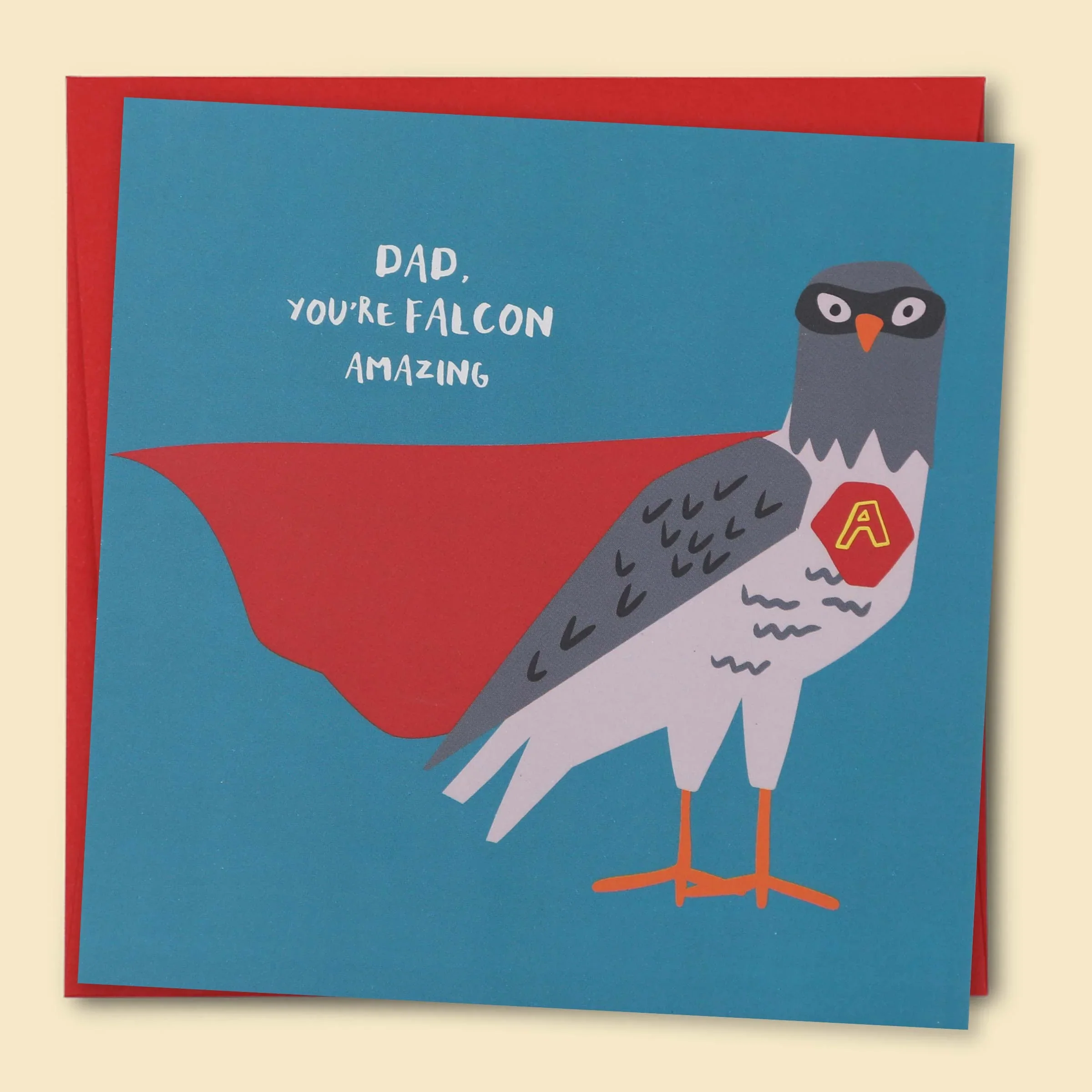 Dad You’re Falcon Amazing Card