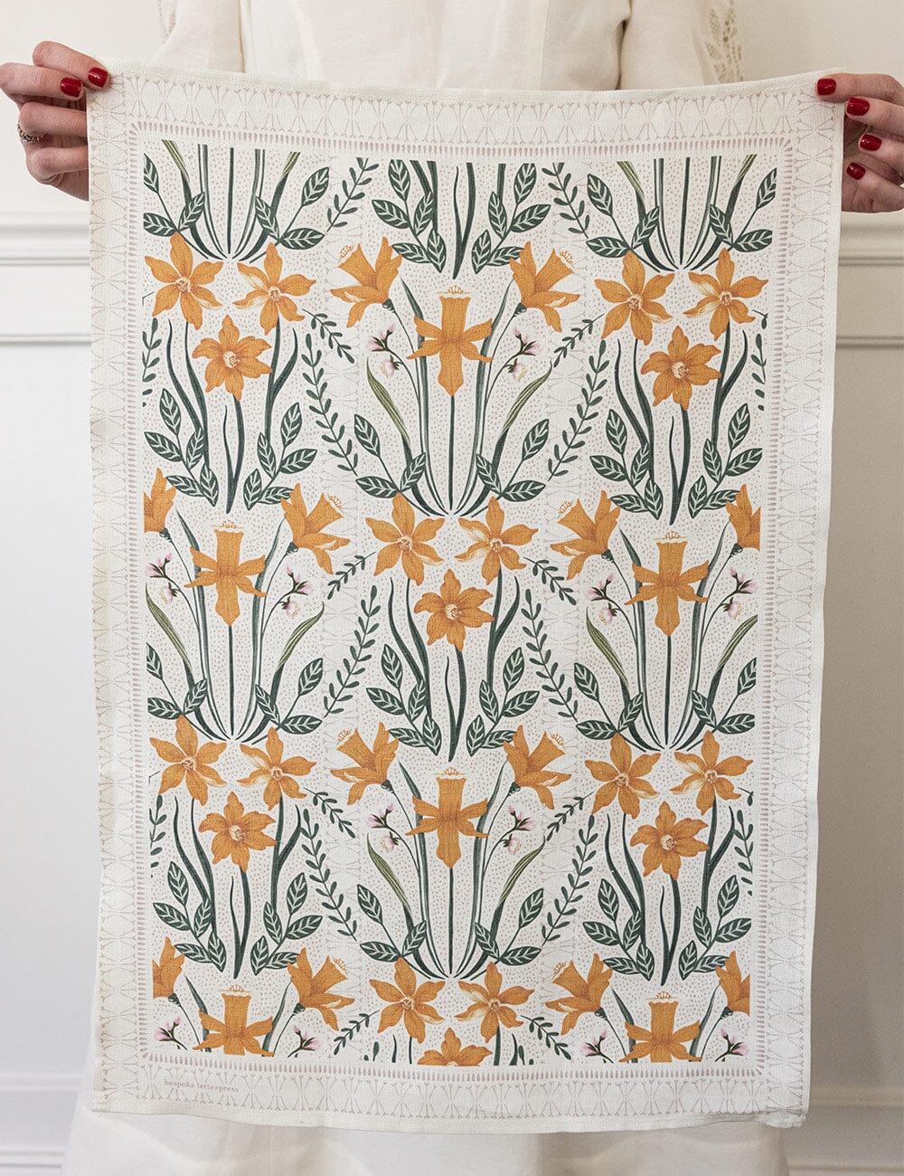 Daffodil 100% Linen Tea Towel - Image 6