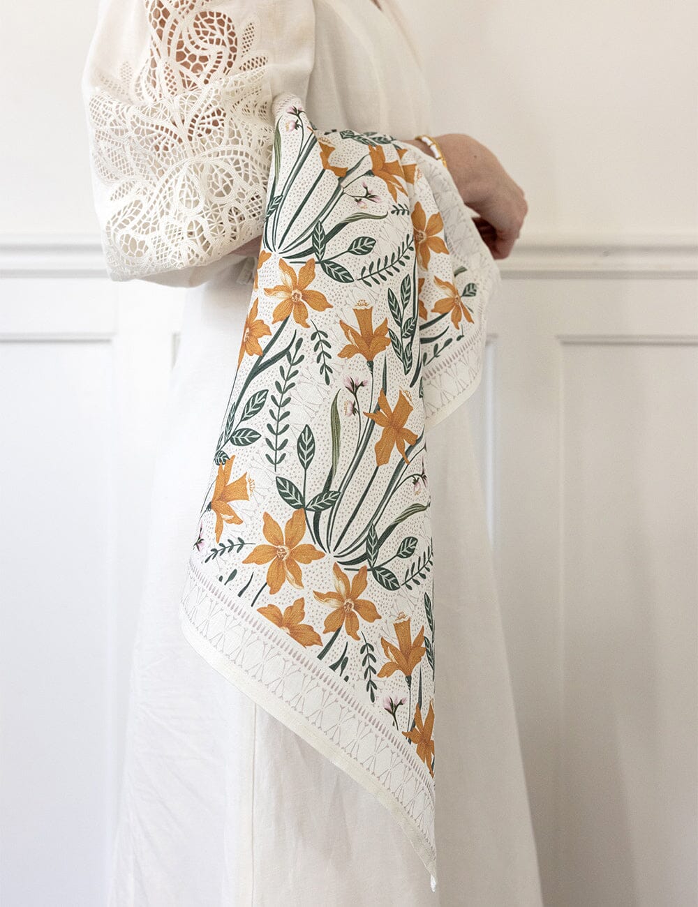 Daffodil 100% Linen Tea Towel - Image 7
