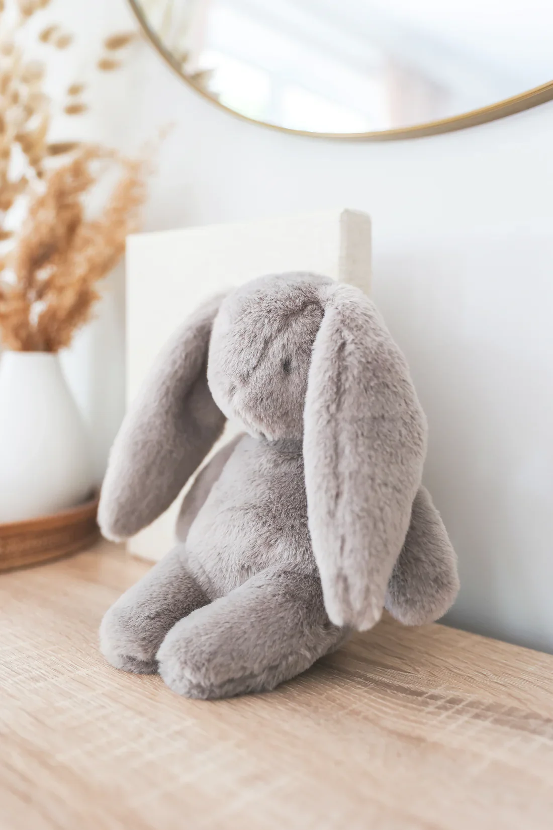 Darcey Plush Baby Bunny | Grey - Image 2