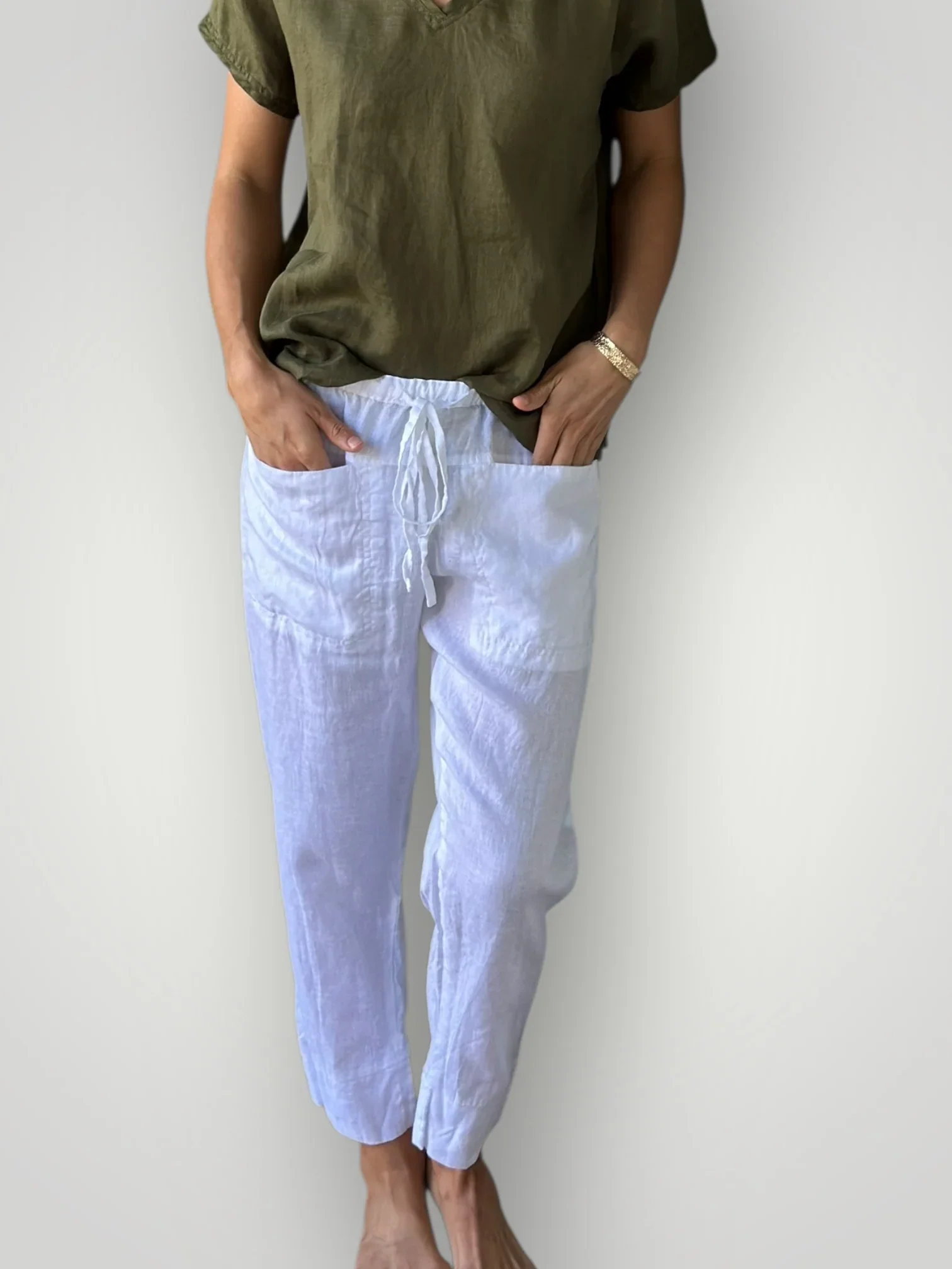 Darcy Pant | White - Image 9