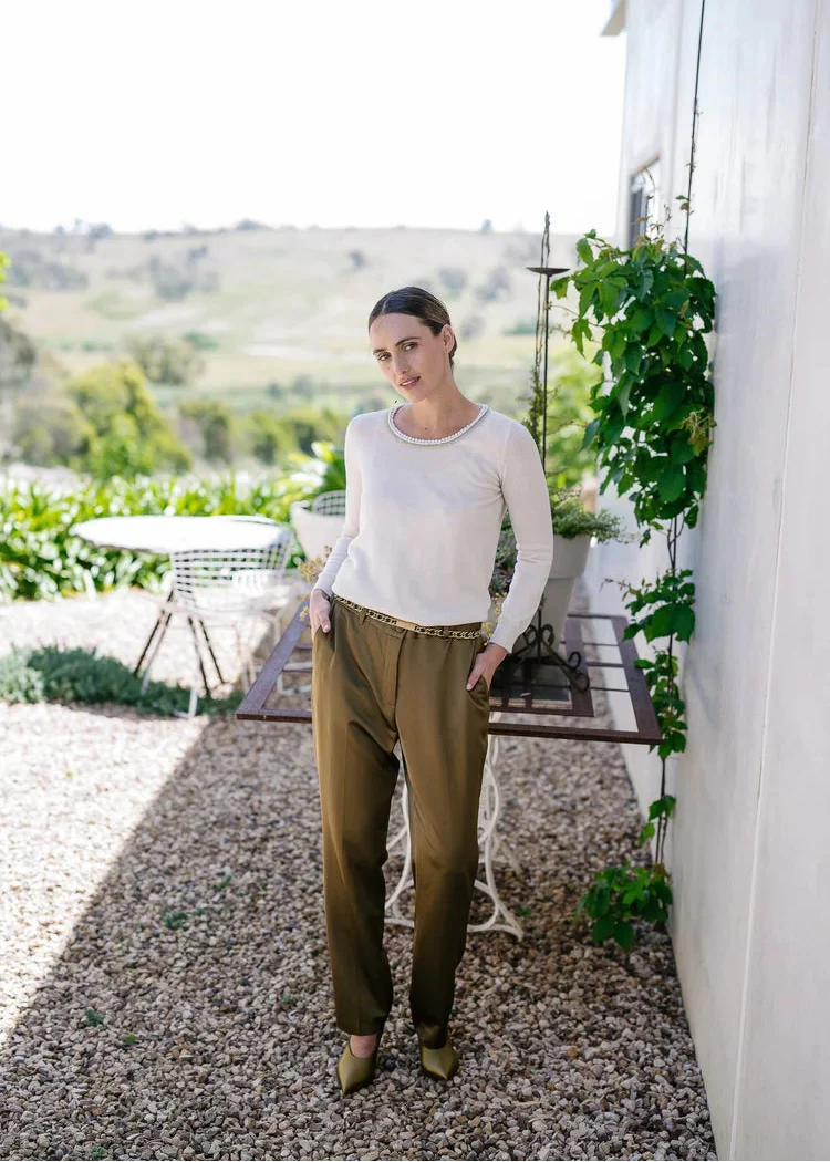 M.A.Dainty Darling Pant | Swamp