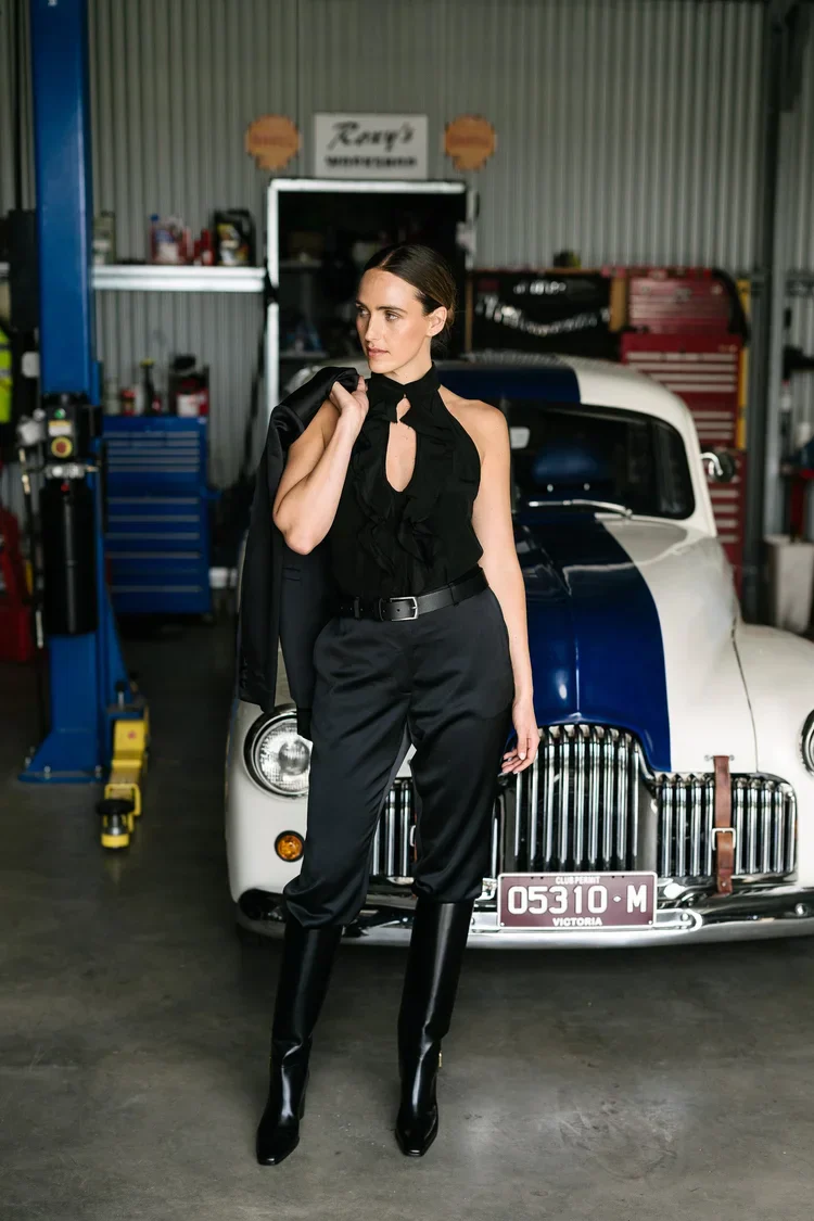 M.A.Dainty Darling Pant | Dark Navy - Image 4