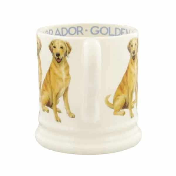 Dogs Golden Labrador 1/2 Pint Mug - Image 4