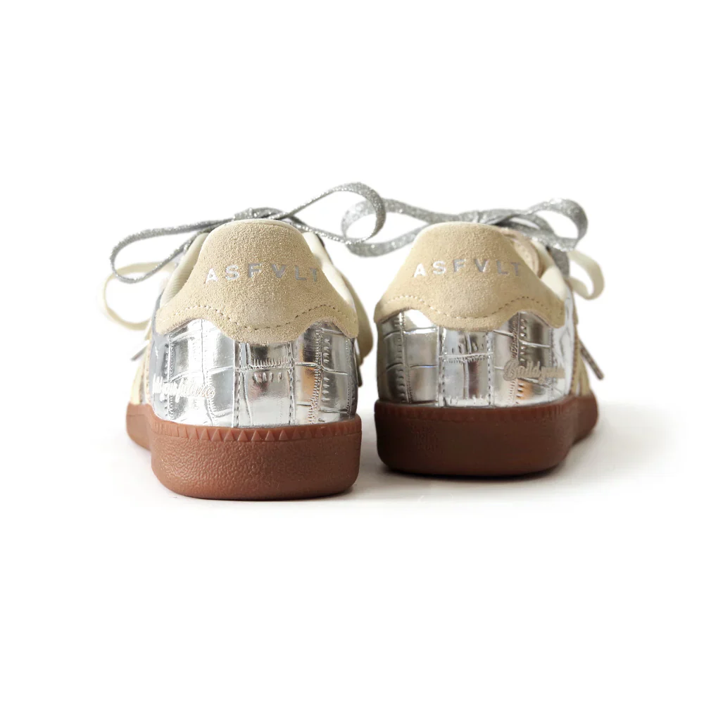 Elite Classic Silver Croc/ Tan - Image 4