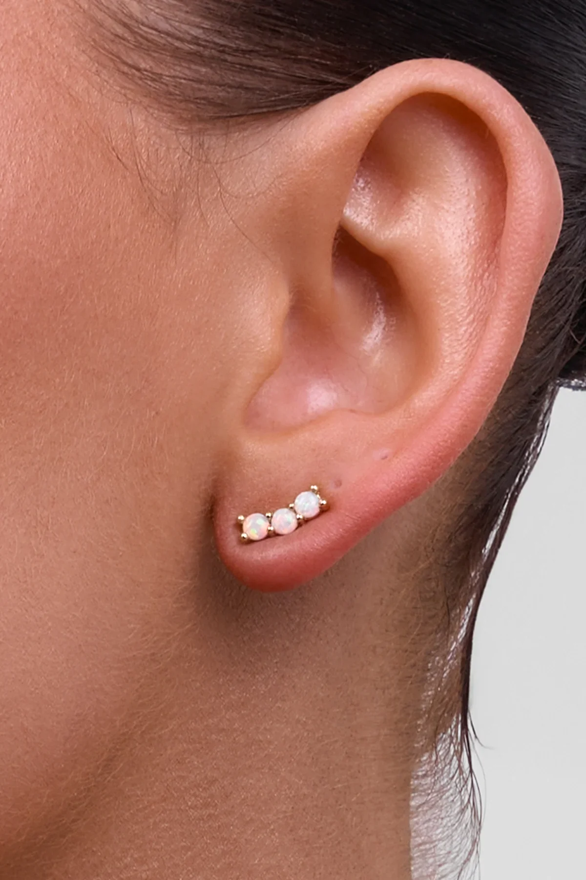 Emery Opal Earring | Gold - Image 3