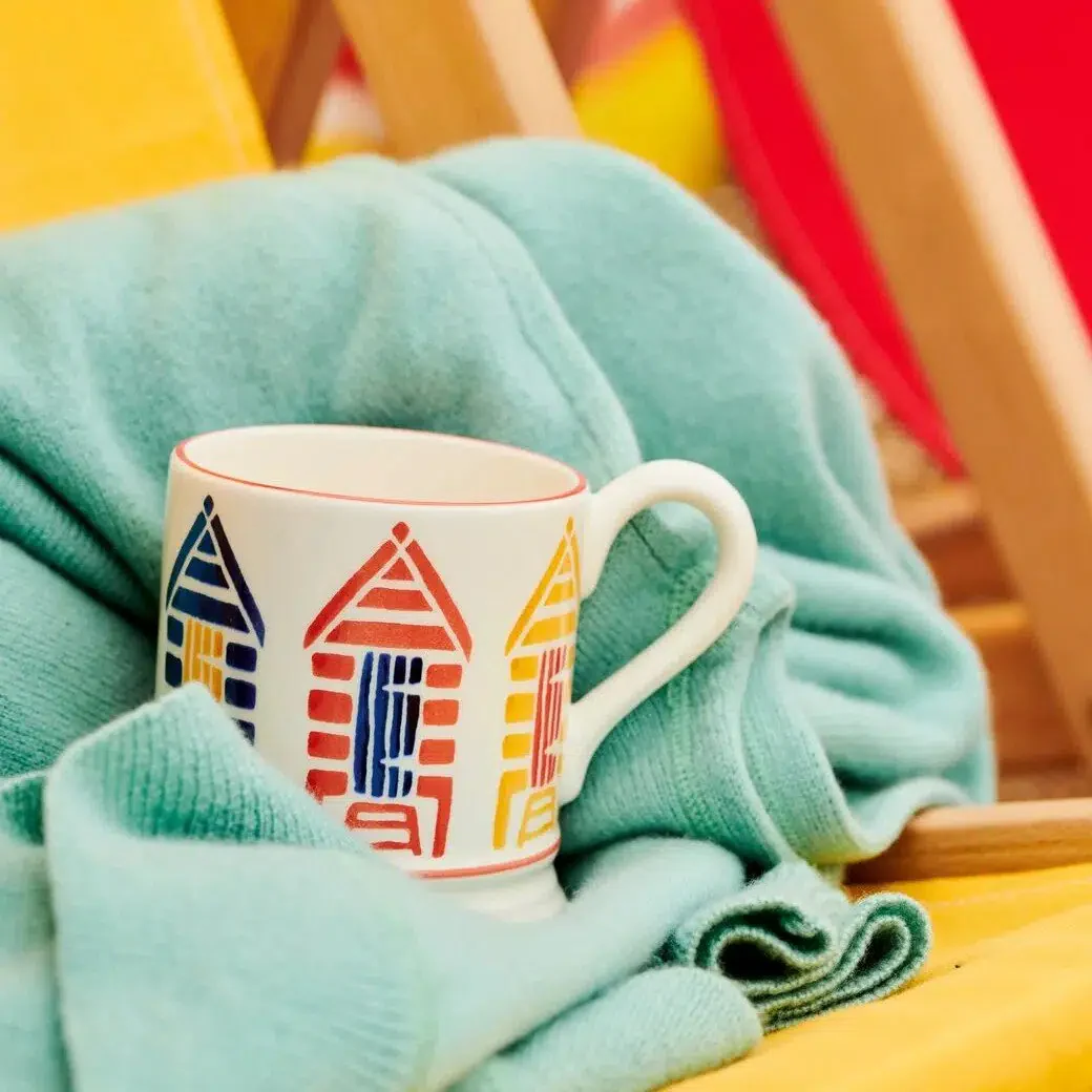 Emma Bridgewater Beach Huts ½ Pint Mug