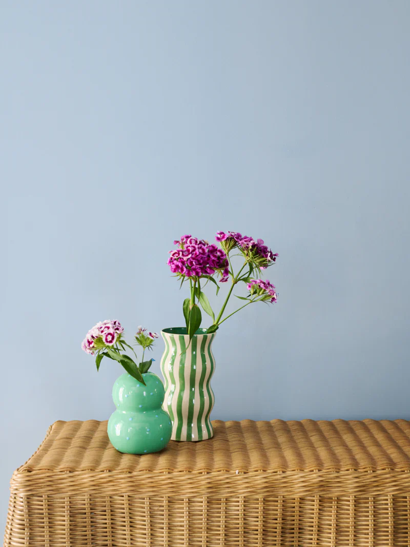 Fonda Dotty Vase | Green Blue - Image 3