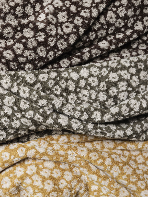 Forget Me Not Cotton Face Cloth | Rye/Oat - Image 4