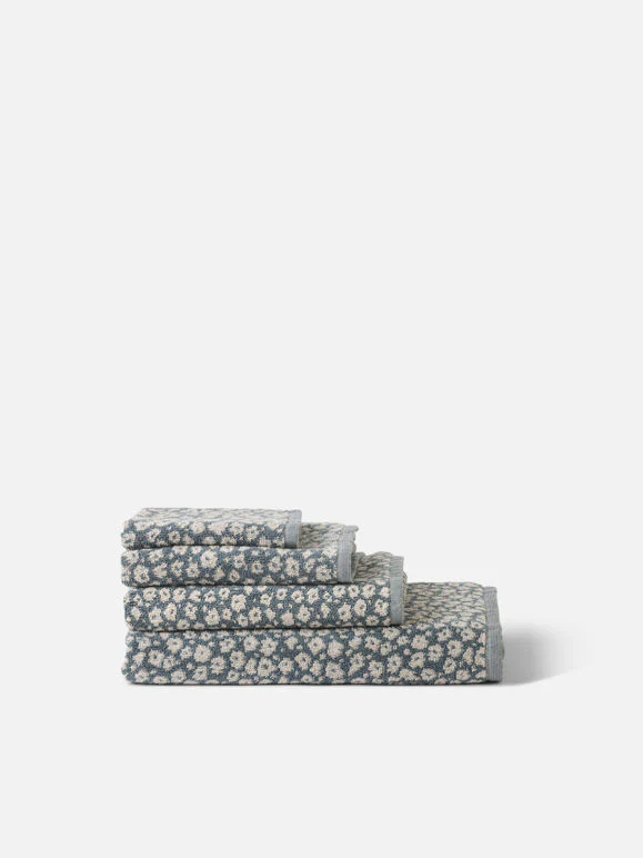 Forget Me Not Cotton Bath Mat| Cod/Oat