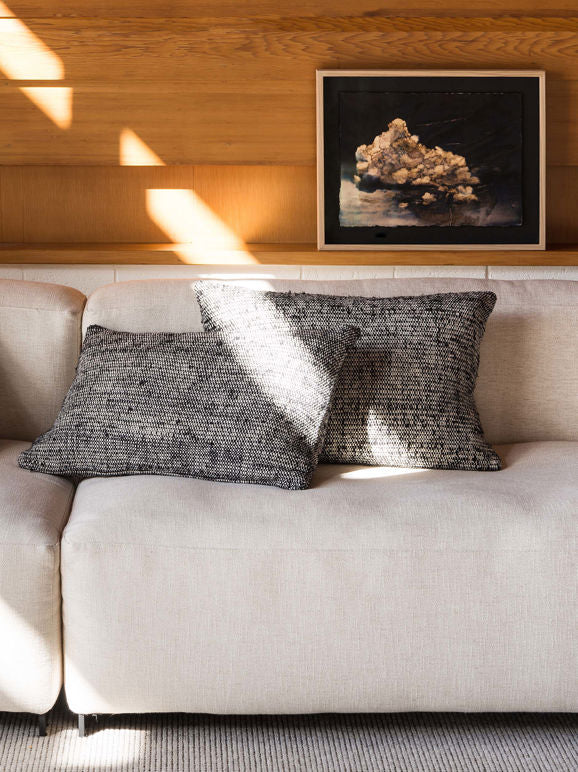 Freida Cushion | Black/Natural - Image 2