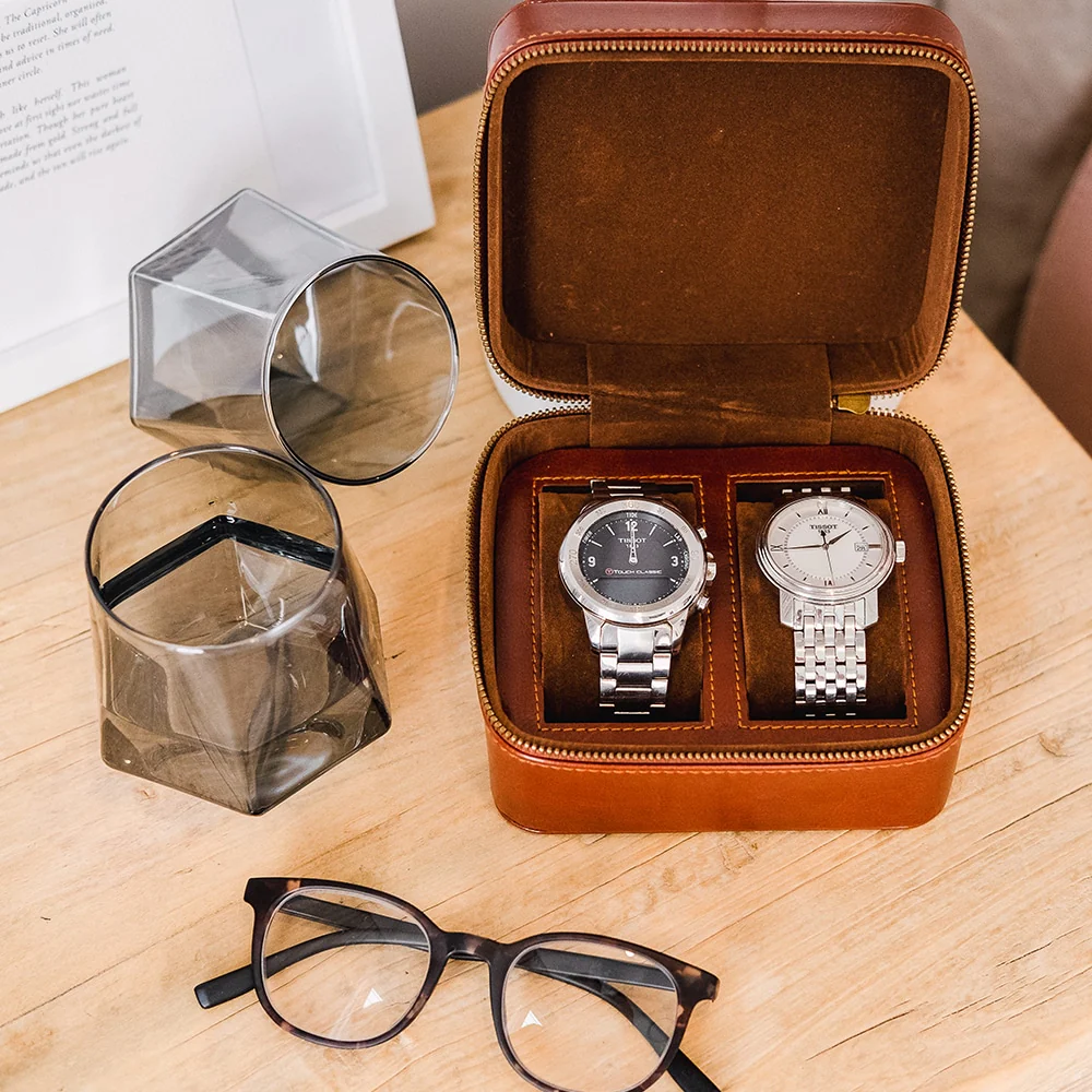 Gentleman’s Watch Case Duo - Image 4