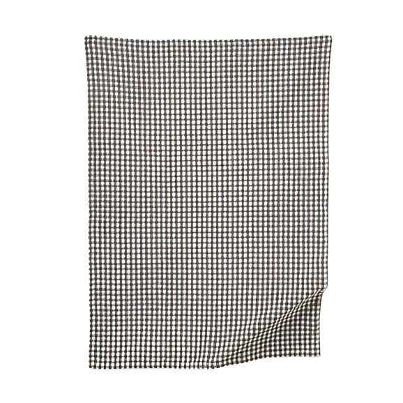 Gingham Washed Cotton Tea Towel - Image 2