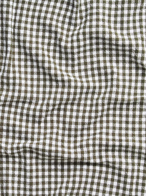Gingham Washed Cotton Tea Towel - Image 4