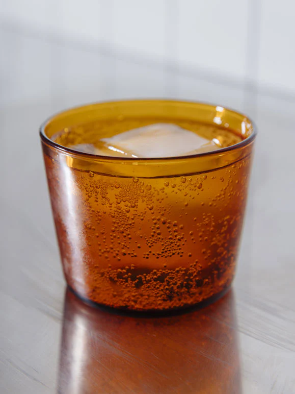 Glass Tumbler 250ml | Amber - Image 3