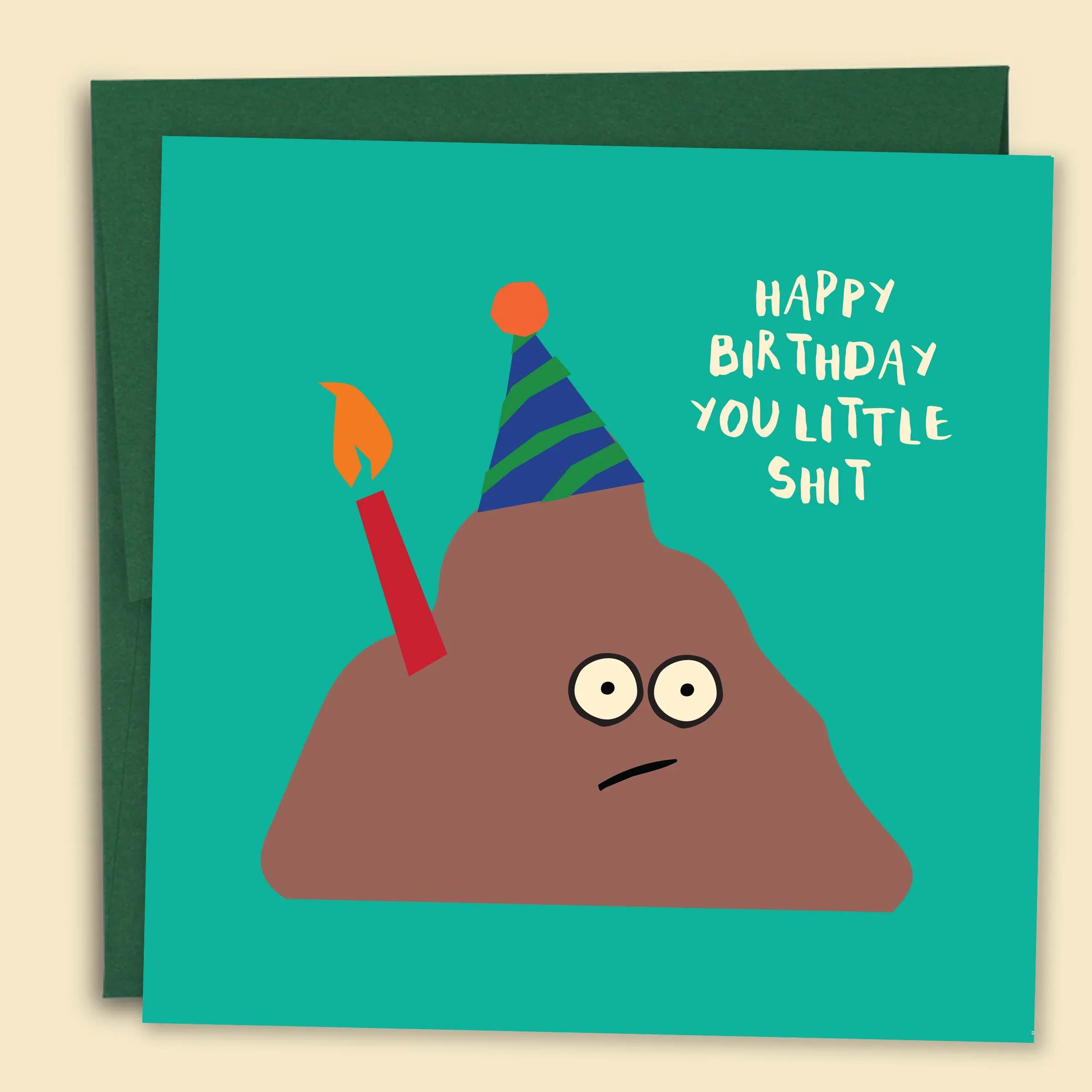 Happy Birthday You Little Sh*t Card