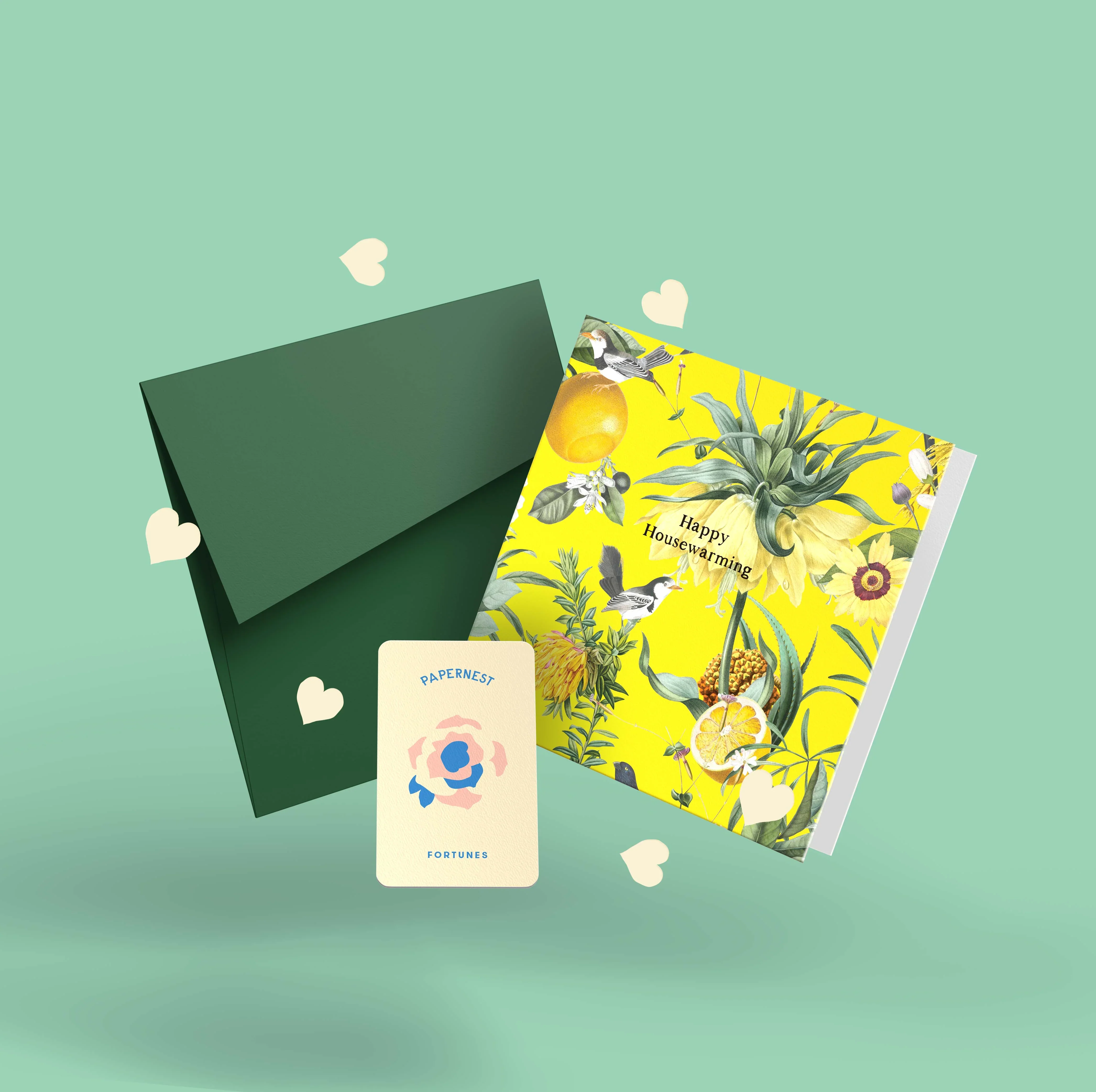 Happy Housewarming Birds & Lemons Card - Image 2